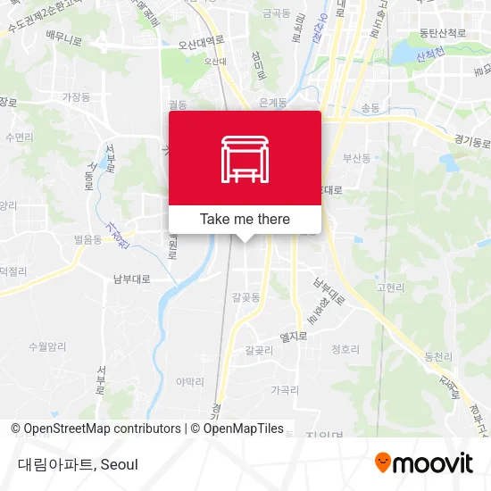 대림아파트 map