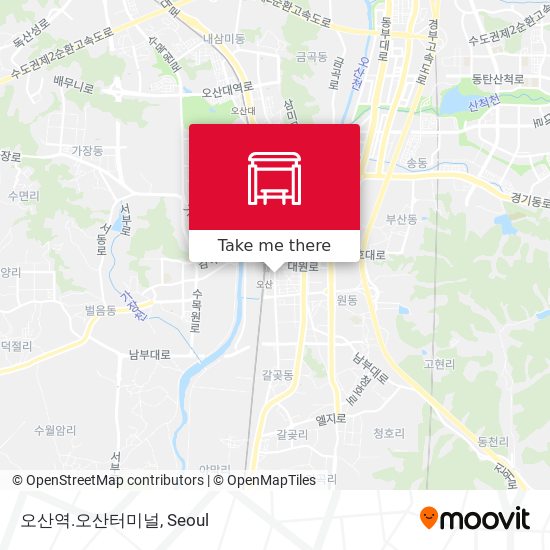 오산역.오산터미널 map