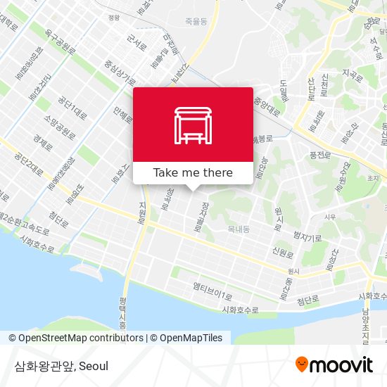 삼화왕관앞 map