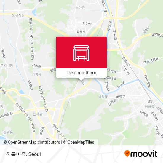 친목마을 map