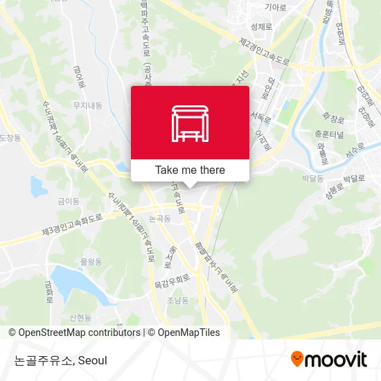 논골주유소 map