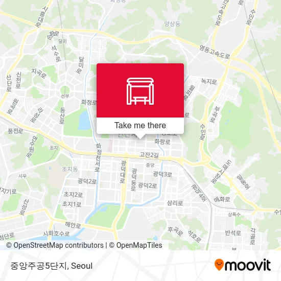 중앙주공5단지 map