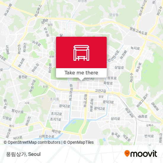 풍림상가 map