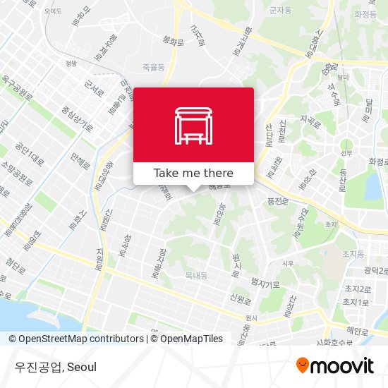 우진공업 map