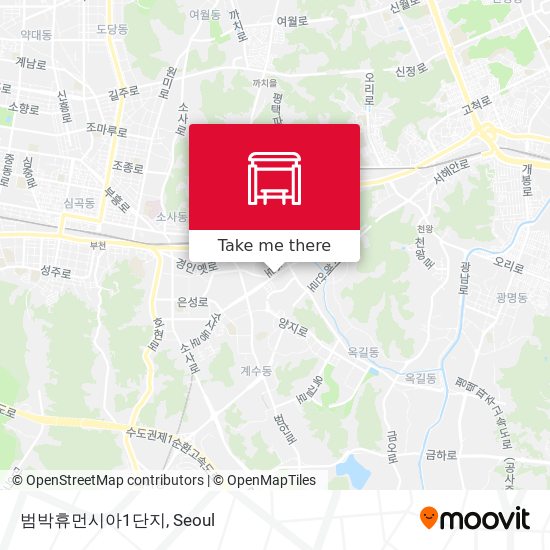 범박휴먼시아1단지 map