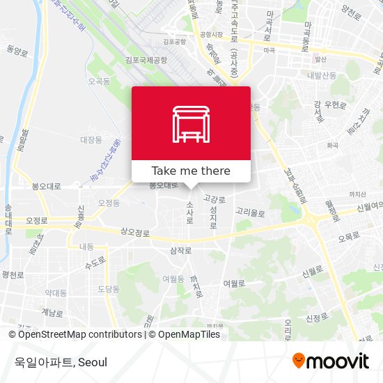 욱일아파트 map