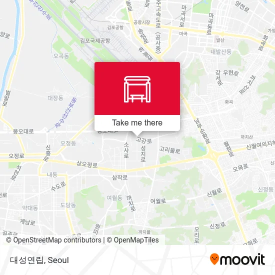 대성연립 map