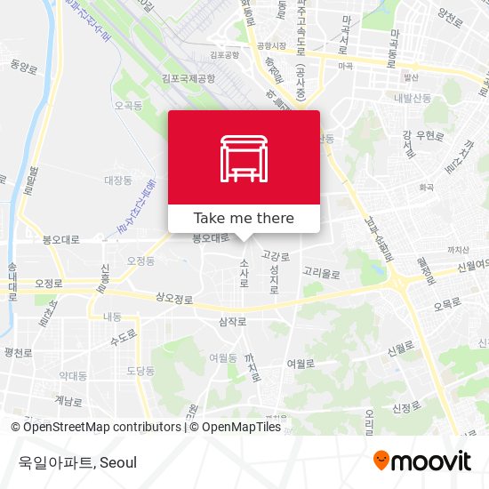 욱일아파트 map