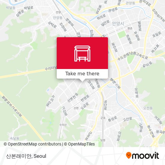 산본래미안 map