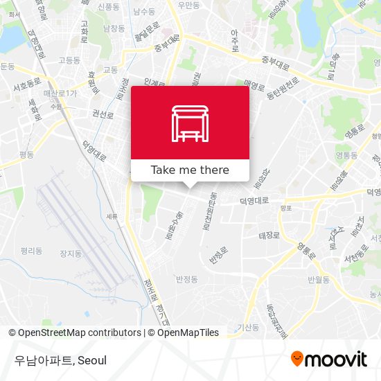 우남아파트 map