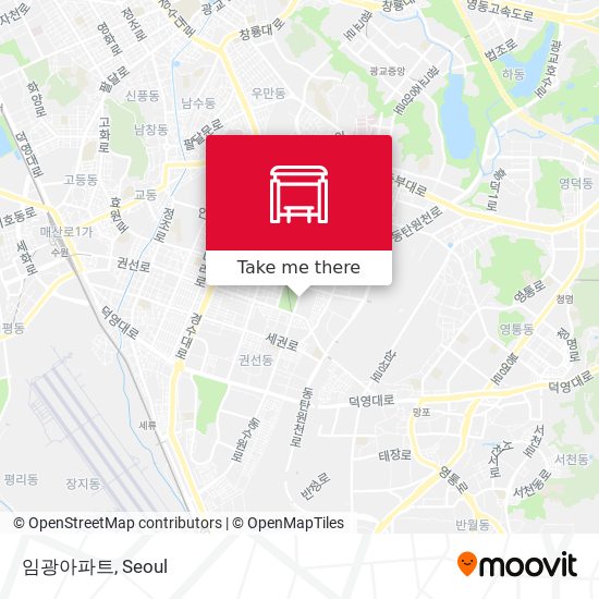 임광아파트 map