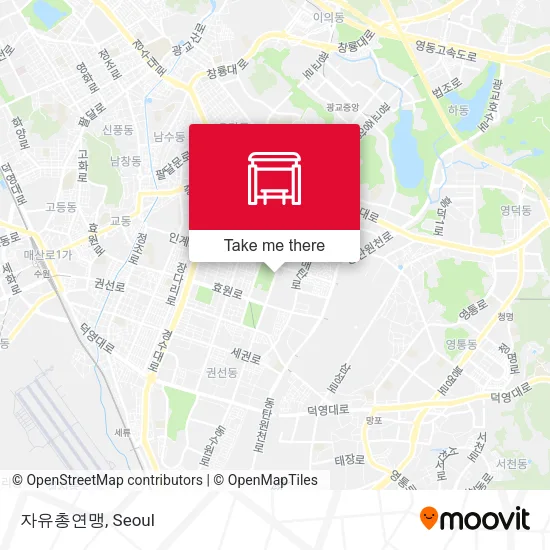 자유총연맹 map