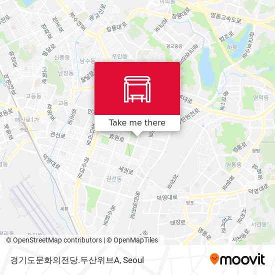 경기도문화의전당.두산위브A map