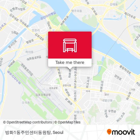 방화1동주민센터동원탕 map