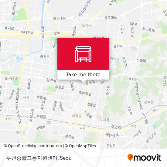 부천종합고용지원센터 map