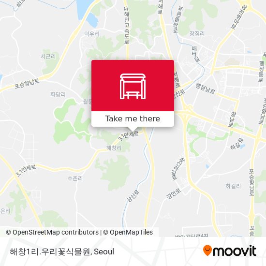 해창1리.우리꽃식물원 map