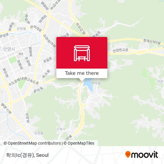 학의Ic(경유) map