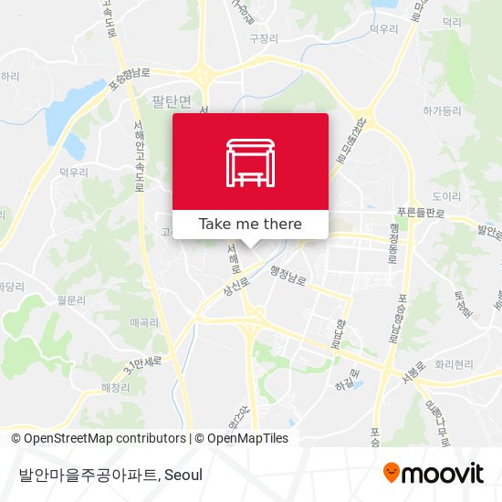 발안마을주공아파트 map