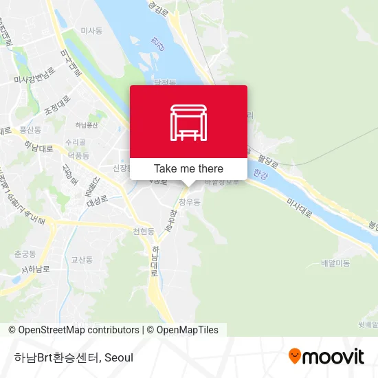하남Brt환승센터 map