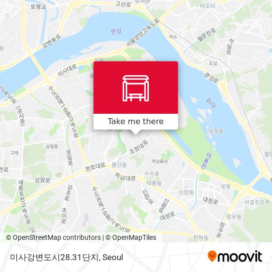 미사강변도시28.31단지 map