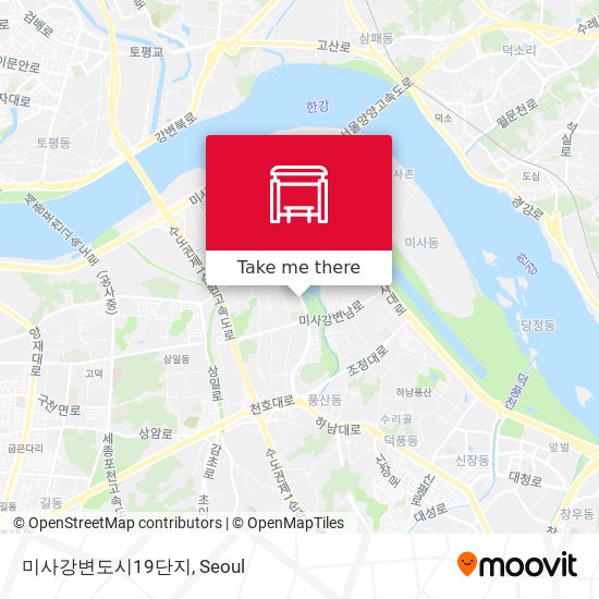 미사강변도시19단지 map