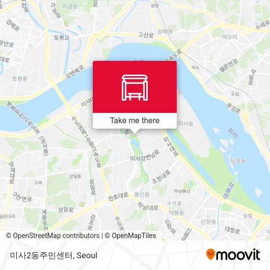 미사2동주민센터 map