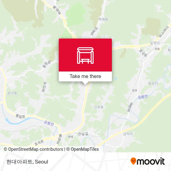 현대아파트 map
