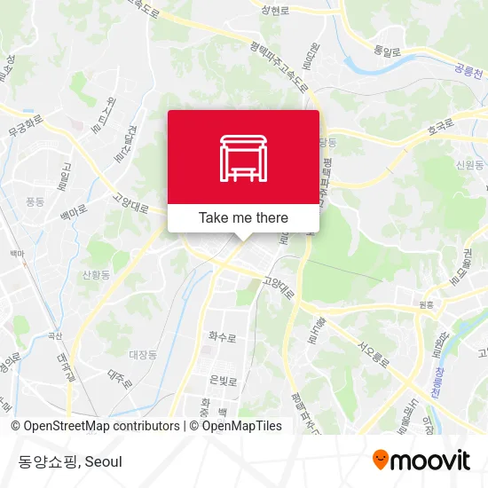 동양쇼핑 map