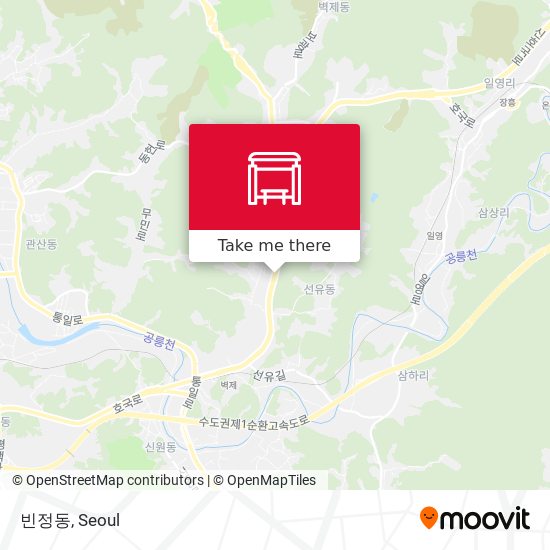 빈정동 map