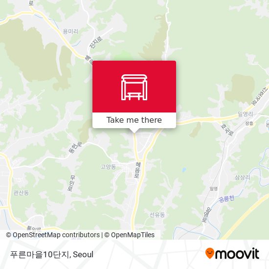 푸른마을10단지 map