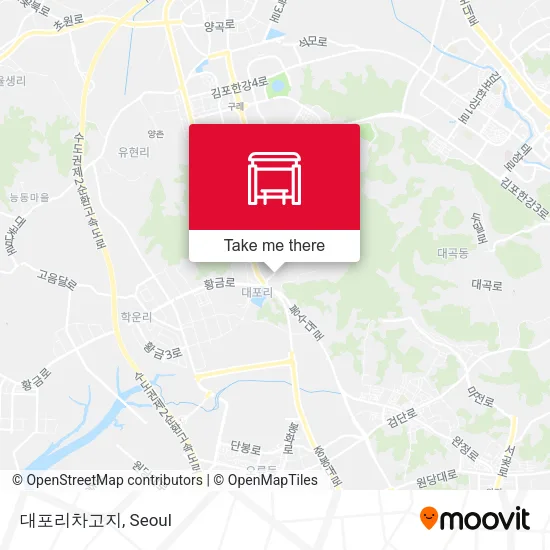대포리차고지 map