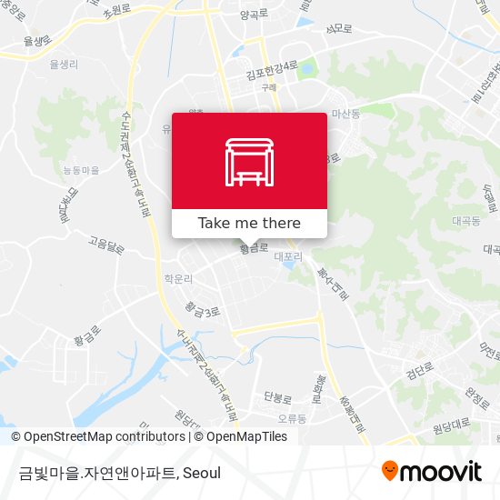 금빛마을.자연앤아파트 map