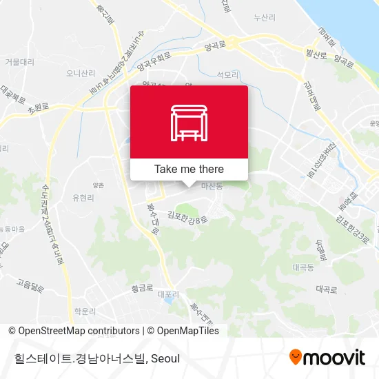 힐스테이트.경남아너스빌 map