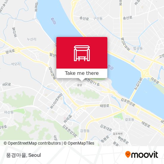 풍경마을 map