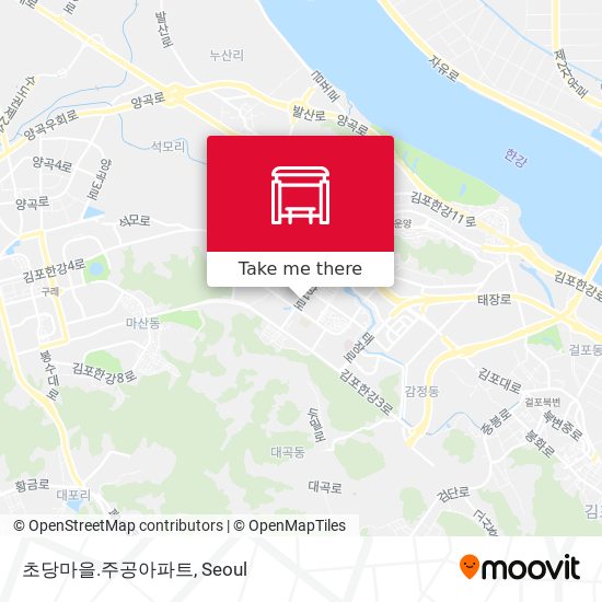 초당마을.주공아파트 map