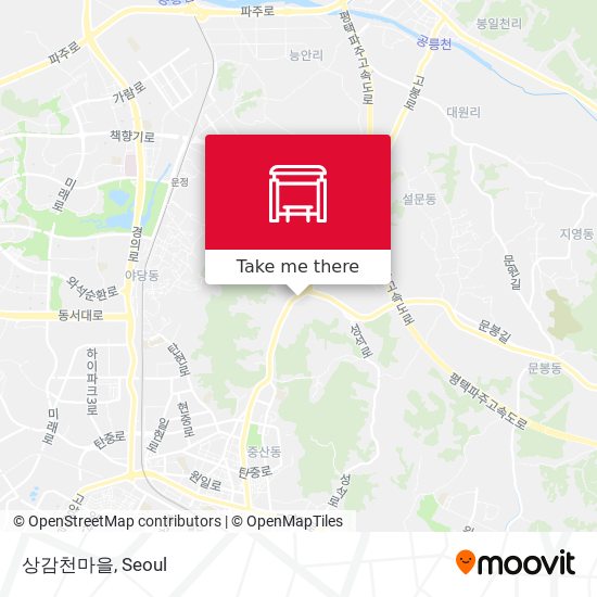 상감천마을 map