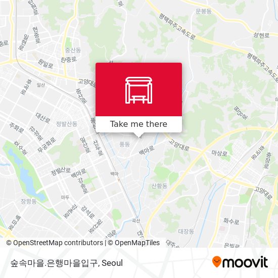 숲속마을.은행마을입구 map