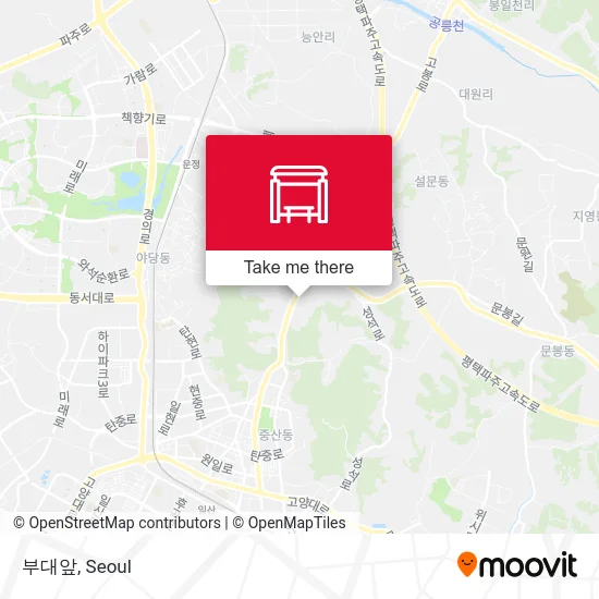 부대앞 map