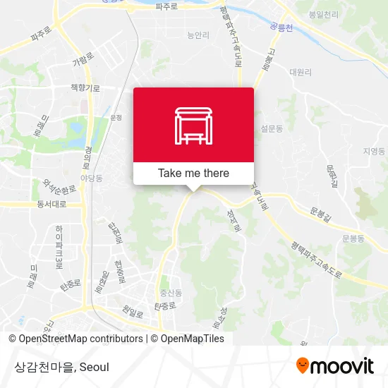 상감천마을 map