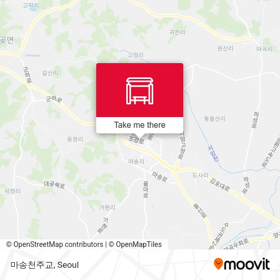 마송천주교 map