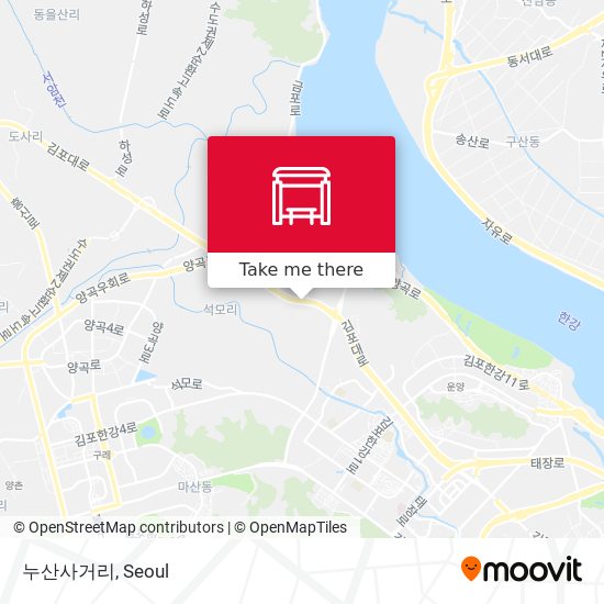 누산사거리 map