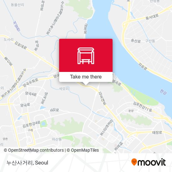 누산사거리 map