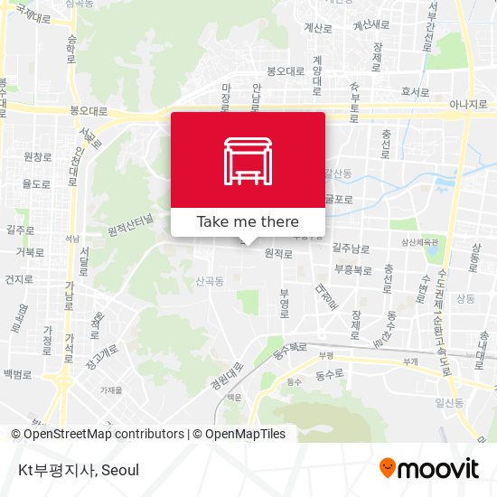 Kt부평지사 map