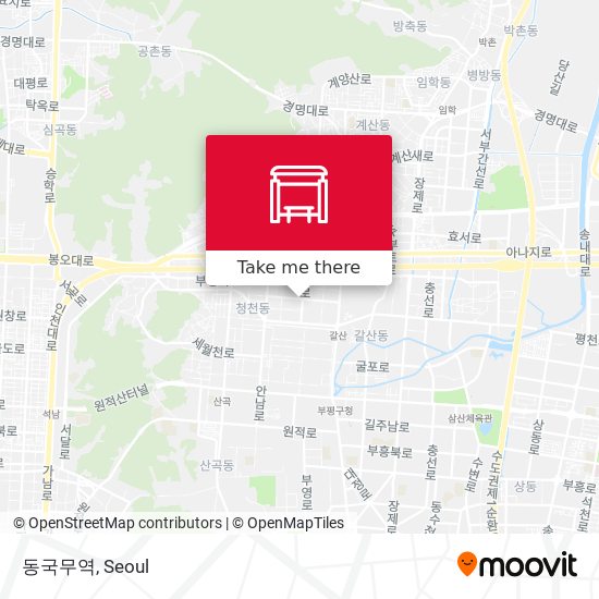 동국무역 map