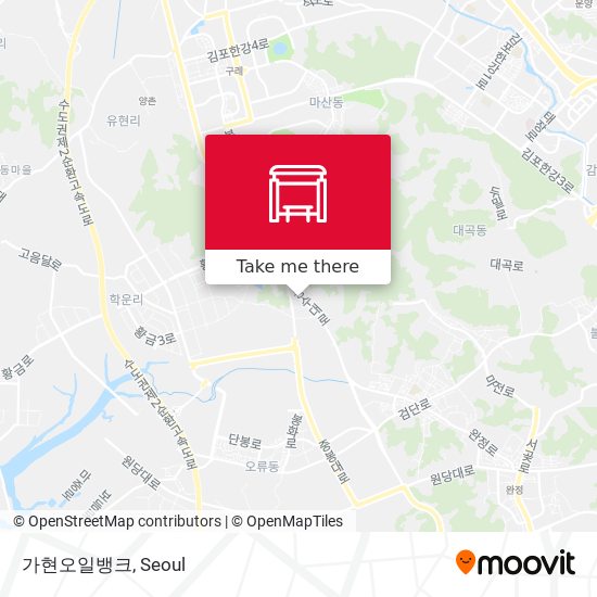 가현오일뱅크 map