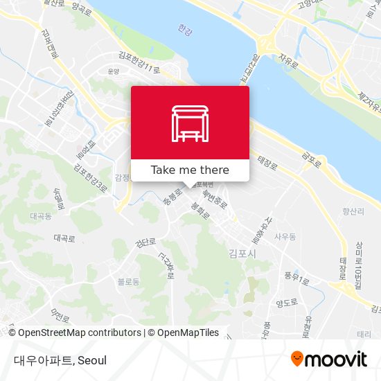 대우아파트 map