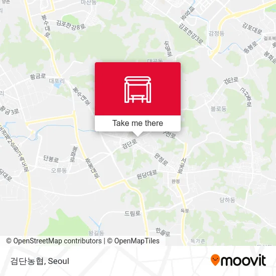 검단농협 map