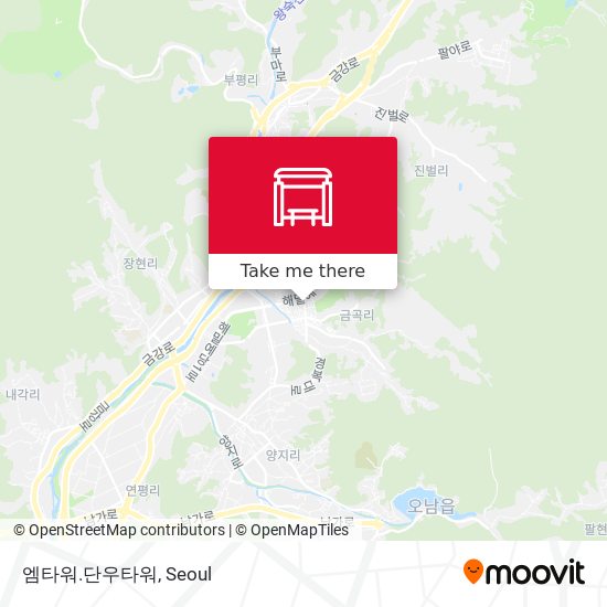 엠타워.단우타워 map