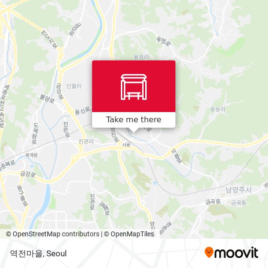 역전마을 map