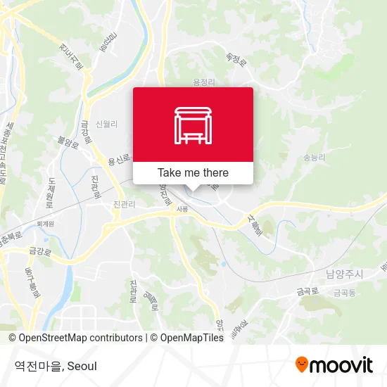 역전마을 map